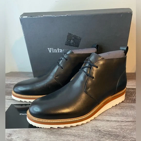 Vintage Foundry Co Men\'s Leather Lewis Boots Vintage Foundry Co Men main image 3